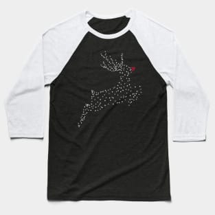 Red Nose Reindeer Baseball T-Shirt